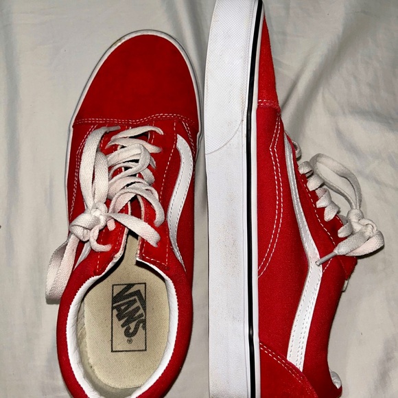 Red Vans - Picture 2 of 3